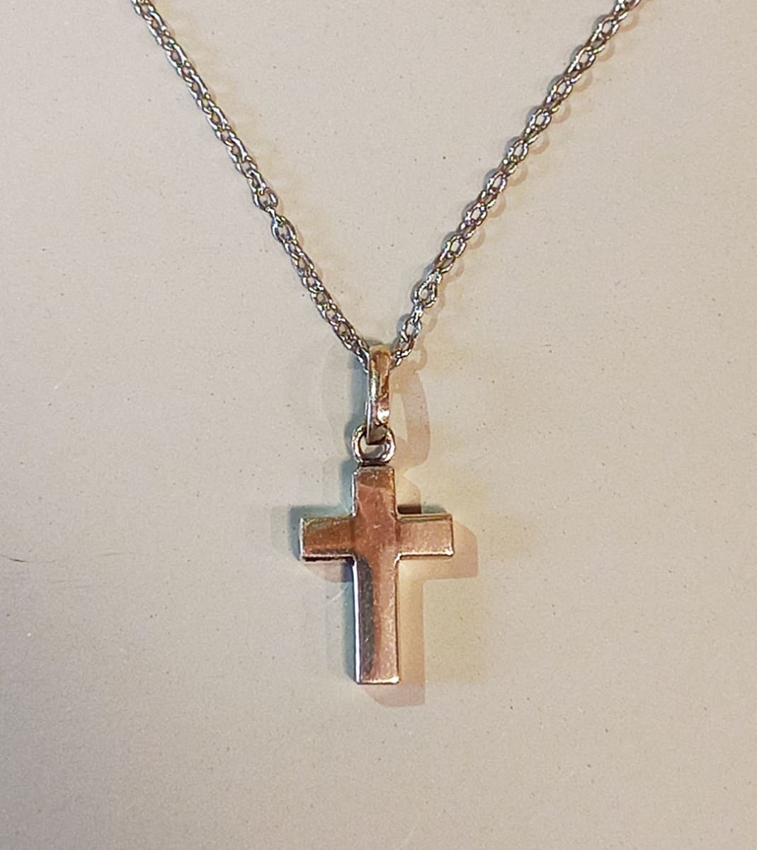 CRUZ PLATA GRUESA 15MM2