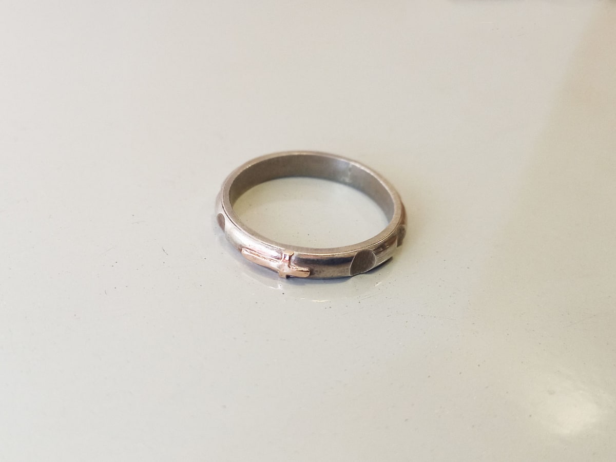 ANILLO DENARIO PLATA DE CUENTAS HUNDIDAS1