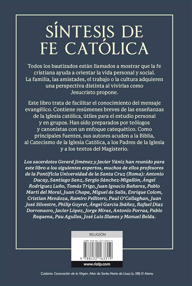 SÍNTESIS DE LA FE CATÓLICA2