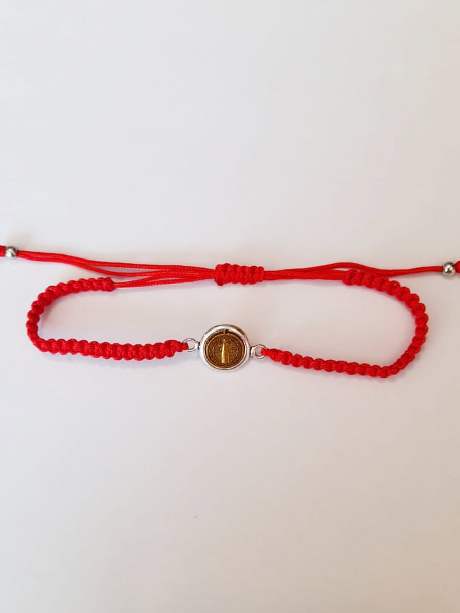 PULSERA TEJIDA DE SAN BENITO1