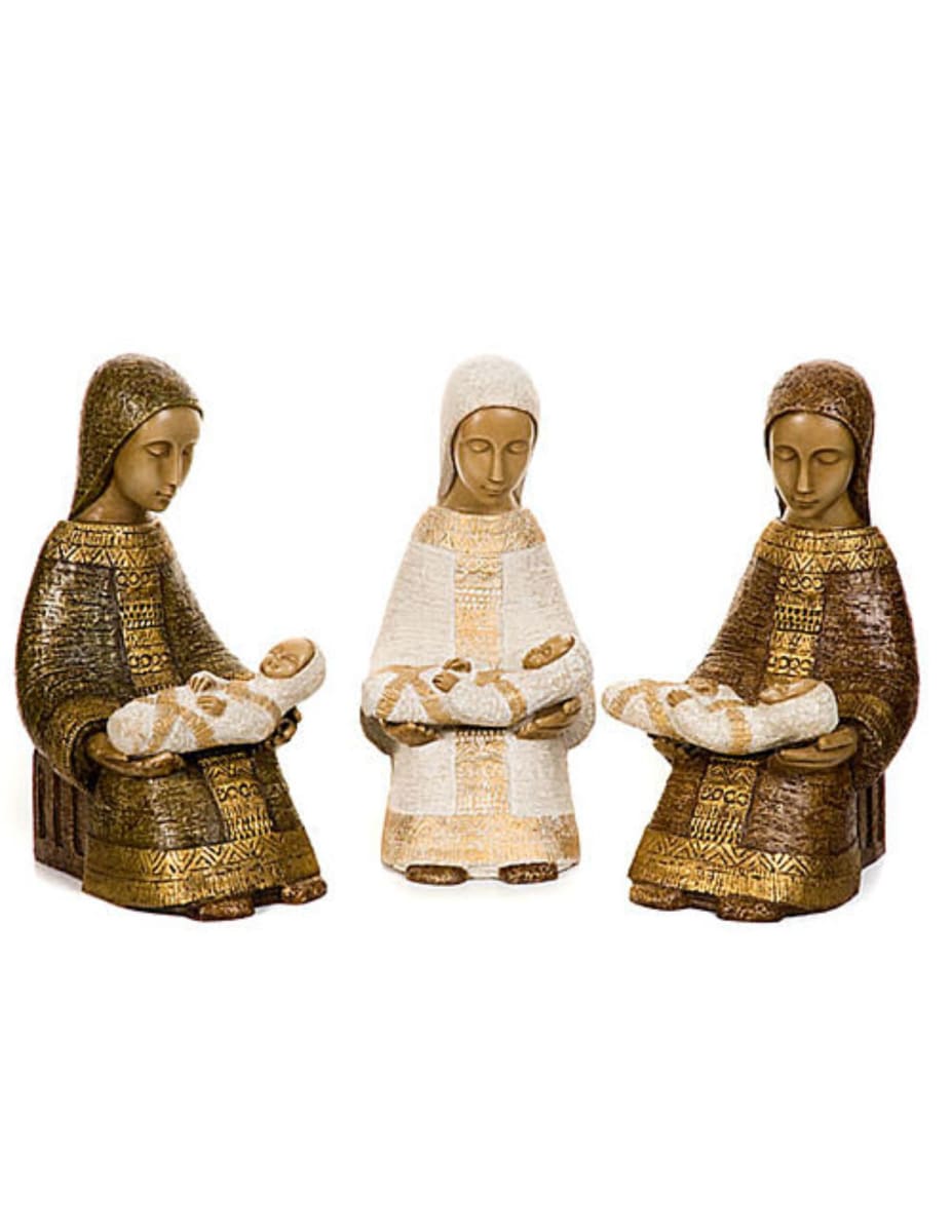 VIRGEN CAMPESINA 27CM3