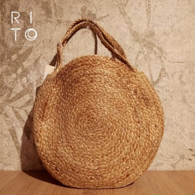 BOLSO MANO YUTE BAG NATURAL BOLSO MANO YUTE BAG NATURAL