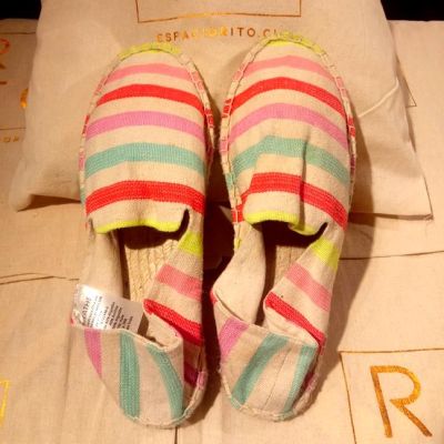COTTON SHOES STRIPE COTTON SHOES STRIPE