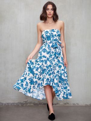 VESTIDO STRAPLESS ESTAMPADO VESTIDO STRAPLESS ESTAMPADO