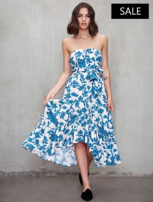 VESTIDO STRAPLESS ESTAMPADO VESTIDO STRAPLESS ESTAMPADO