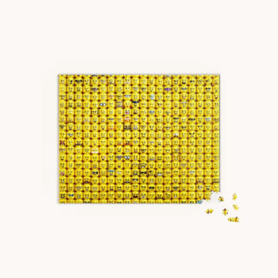 PUZZLE 1000PCS, LEGO CARAS1