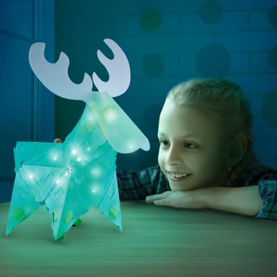 ROMPECABEZAS CON ILUMINACION 3D PEQUEÑO, ALCE 