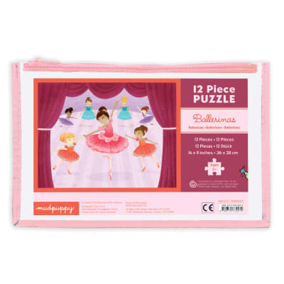 PUZZLE 12PCS EN ESTUCHE, BAILARINAS
