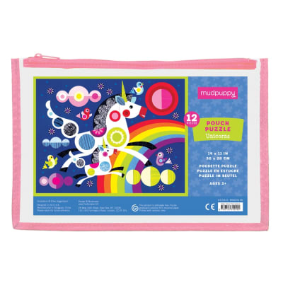 PUZZLE 12PCS EN ESTUCHE, UNICORNIOS