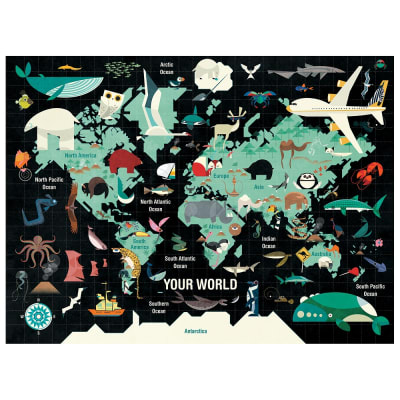 PUZZLE 1000PCS, TU MUNDO1