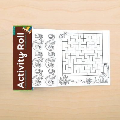 ROLLO DE ACTIVIDADES, DINOSAURIOS