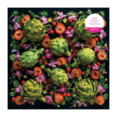 PUZZLE 500PCS, ALCACHOFA FLORAL