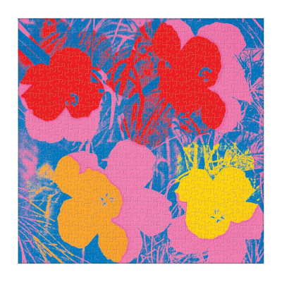 PUZZLE 500PCS, FLORES DE ANDY WARHOL1