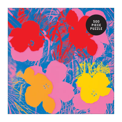 PUZZLE 500PCS, FLORES DE ANDY WARHOL