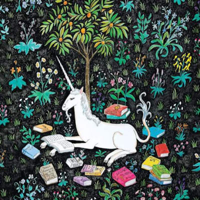 PUZZLE 500PCS, UNICORNIO LEYENDO2
