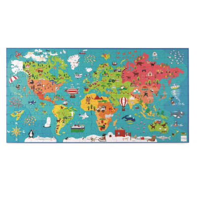 PUZZLE 150PCS, MAPA DEL MUNDO1