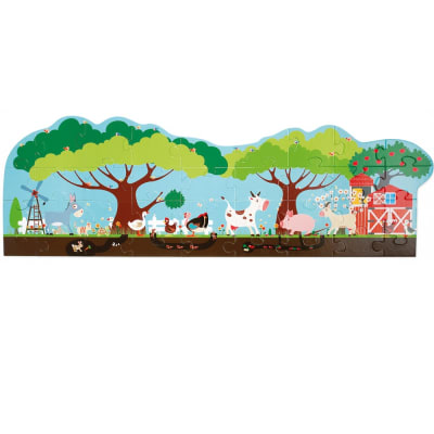 PUZZLE 36PCS DE PISO, GRANJA