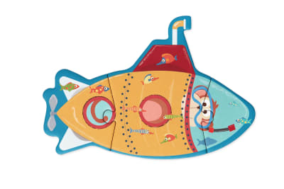 PUZZLE PROGRESIVO VEHICULOS, 5 PUZZLES