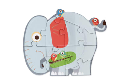 PUZZLE PROGRESIVO SAFARI, 5 PUZZLES