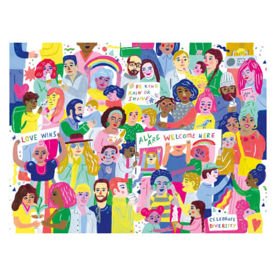 PUZZLE 1000PCS, TODOS SON BIENVENIDOS1