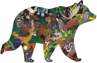 PUZZLE 300PCS CON FORMA, BOSQUE1