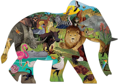 PUZZLE 300PCS CON FORMA, SAFARI