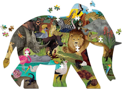 PUZZLE 300PCS CON FORMA, SAFARI