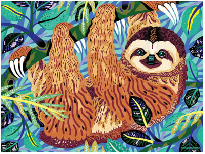 PUZZLE 300PCS, PEREZOSO PIGMEO, PELIGRO DE EXTINCIÓN1