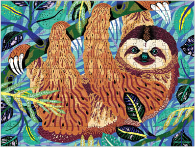 PUZZLE 300PCS, PEREZOSO PIGMEO, PELIGRO DE EXTINCIÓN