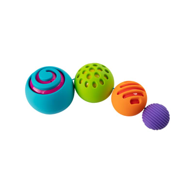 OOMBEEBALL, PELOTAS SENSORIALES ANIDABLES Y UNIDAS1