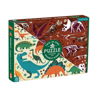 PUZZLE 100PCS DOBLE, DINOSAURIOS1