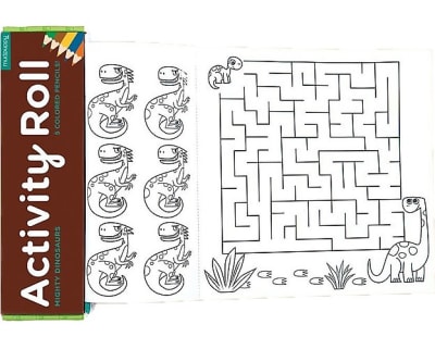 ROLLO DE ACTIVIDADES, DINOSAURIOS