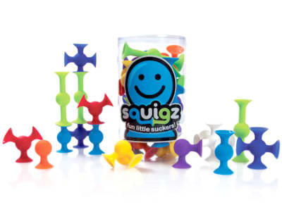 SQUIGZ STARTER SET, JUEGO DE CREATIVIDAD Y CONSTRUCCIÓN