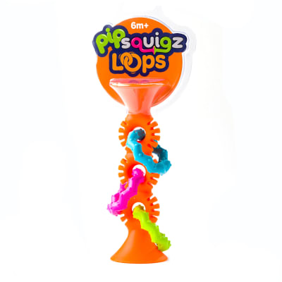 PIPSQUIGZ LOOPS NARANJO,  MORDEDORES, SONAJEROS SENSORIALES