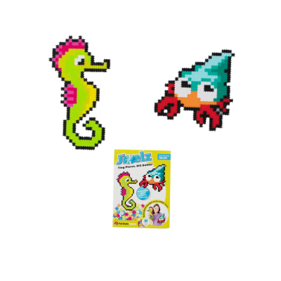 JIXELZ PUZZLE DE PIXELES 700 PC SET, AMIGOS DEL MAR