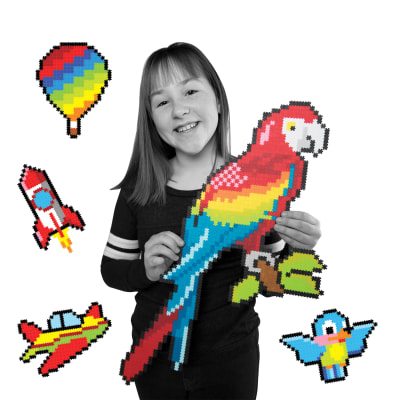 JIXEZL PUZZLE DE PIXELES 1500 PC SET, EN EL AIRE