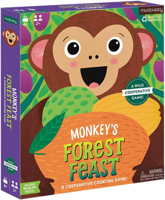 JUEGO DE MESA, FIESTA DE MONOS EN EL BOSQUE