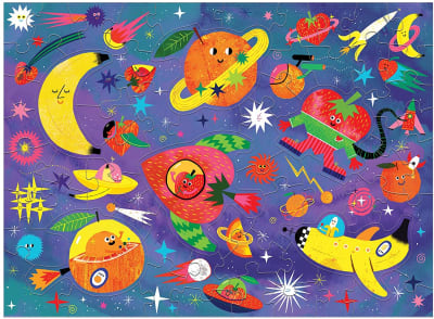 PUZZLE 60PCS RASCAR Y OLER, FRUTAS COSMICAS2