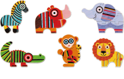 PUZZLE 25PCS MI PRIMER PUZZLE PROGRESIVO, ANIMALES1