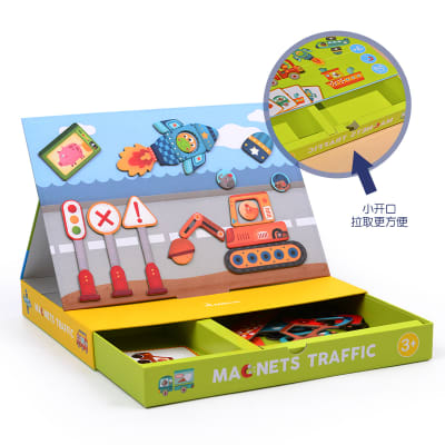 JUEGO DE TRANSPORTE MAGNÉTICO
