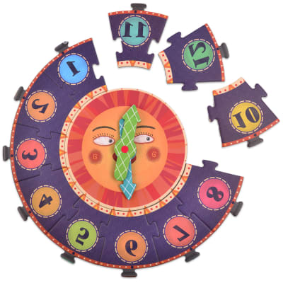 PUZZLE REDONDO MI VIAJE EN EL TIEMPO 25PCS