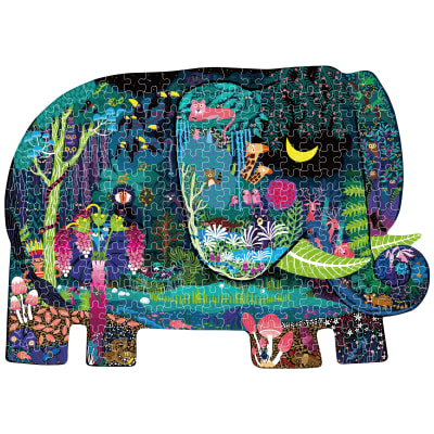 PUZZLE 280PCS CON FORMA, SUEÑO DE ELEFANTE1