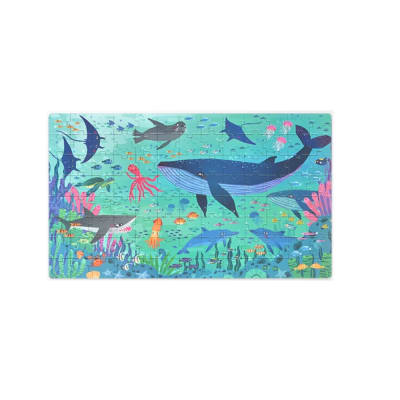 PUZZLE MALETA OCEANO 104PCS