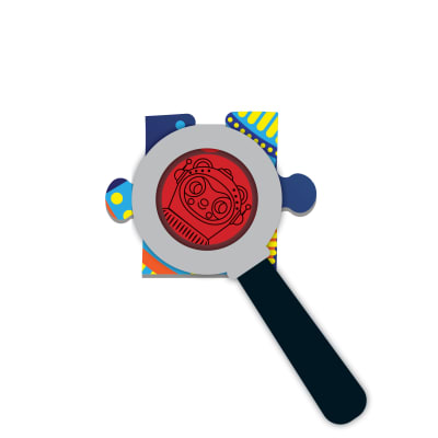 PUZZLE 42PCS CON DUBUJOS SECRETOS, ESPACIO EXTERIOR