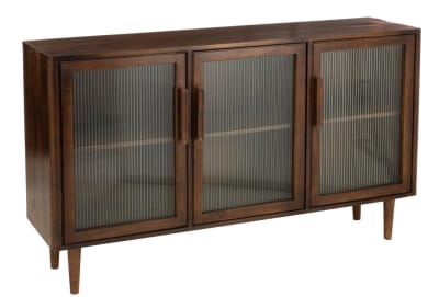 Armario Vince 3 Puertas Mango Madera Marron