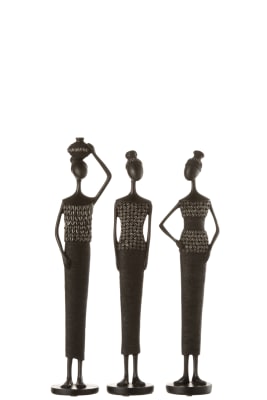 AFRICANA RESINA NEGRO SMALL