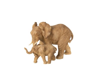 ELEFANTE + NINO RESINA BEIGE