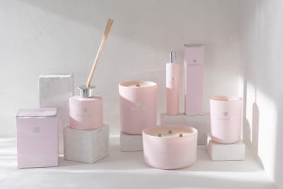 Perfume Ambiente Excellent Vidrio Rosa