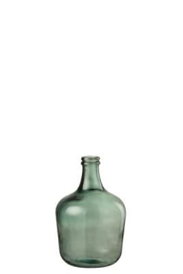Jarrón Jarra Cristal Verde Medium