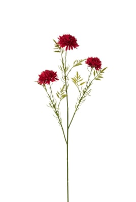 FLOR BOLA CRYSANTEMO PL FUCSIA (23x6x71cm)